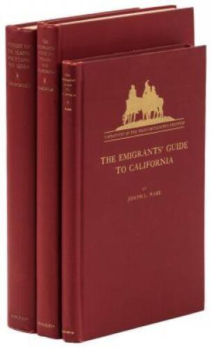 Three volumes from the Narratives of the Trans-Mississippi Frontier series
