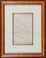 Letter of request for admittance into the Thistle Golf Club, dated May 4, 1824