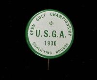 1930 USGA Open Qualifying Rounds pin