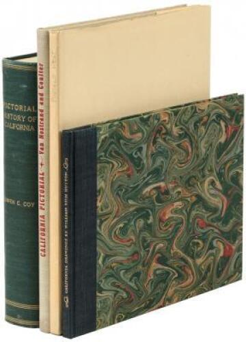 Four volumes of the pictorial history and architecture of California