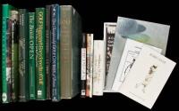 Seventeen volumes of modern golf books