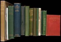 Thirteen volumes by authors such as Cotton, Vardon and Hutchinson