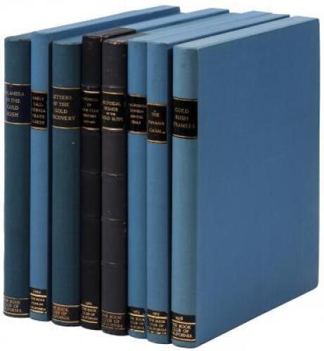Lot of eight Book Club of California keepsakes