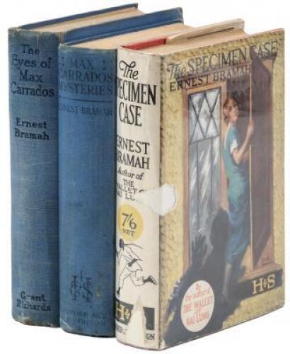 Three first editions by Ernest Bramah