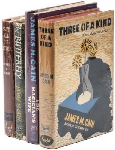 Four first editions by James M. Cain