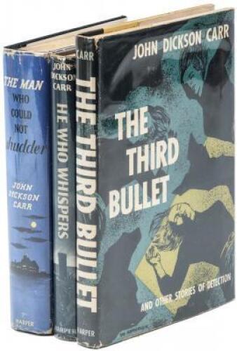 Three titles by John Dickson Carr