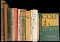 Twelve volumes on golf