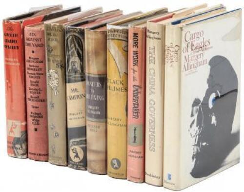 Nine volumes by Margery Allingham