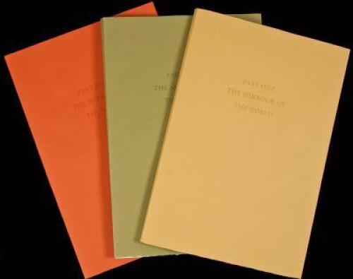 The Mirrour of the World, Translated and Printed by William Caxton in MCCCCLXXXI now Printed by Hand by the Allen Press