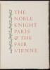 The Noble Knight Paris & The Fair Vienne
