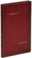 Cymbeline: A Comedy in Five Acts... as arranged for the stage by Henry Irving and presented at Lyceum Theatre on Tuesday, 22nd September, 1896