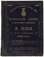 Exposition Universelle d'Anvers 1885. Manufacture D'Armes De Luxe, De Guerre et D'Exportation.