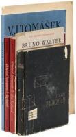 Four works on musical instruments and the conductors Bruno Walter and Sergei Prokofiev