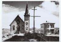 Church and House, Virginia City, Nevada