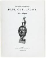 Ancienne Collection. Paul Guillaume. Art Nègre