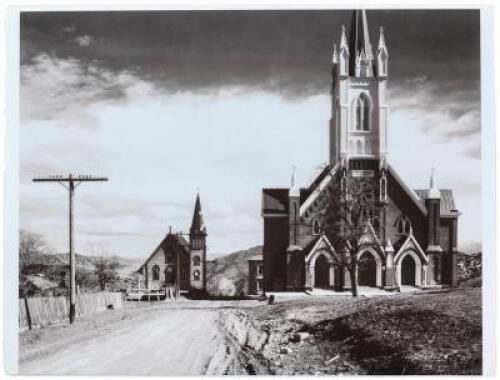 Two Churches, Virginia City, Nevada