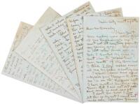 Six letters from Laton A. Huffman to William T. Hornaday