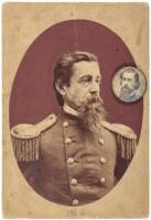 Three original photographs of Colonel Henry B. Carrington