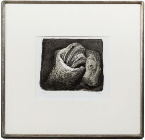 Lithograph by Henry Moore