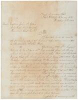 Letter from Captain Tenedor Ten Eyck describing Indian depredations near Fort Philip Kearny, Dakota Territory