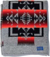 Beaver State Pendleton blanket, with multicolored pattern