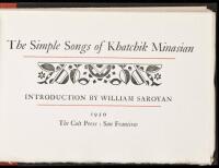 The Simple Songs of Khatchik Minasian