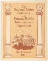 National Meter Company of New York at the Panama-Pacific International Exposition, Manufacturers of Crown, Empire, Nash, Gem, Empire-Compound and Premium water meters.