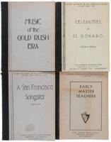 Four volumes on the History of Music in San Francisco, published under the Work Projects Administration