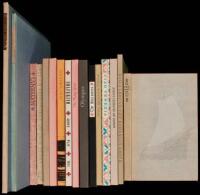 Fourteen volumes of Bohemian Club Grove Plays, etc.
