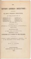 The Western Address Directory: Containing the cards of merchants, manufacturers, and other business men, in Pittsburgh, (Pa.) Wheeling, (Va.)... St. Louis, (Mo.); together with historical, topographical & statistical sketches, (for the year 1837,) of tho