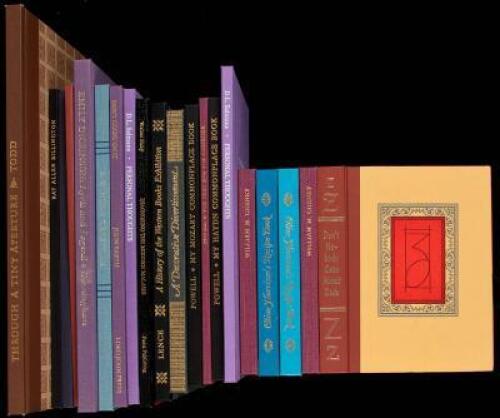 Twenty volumes - most from the press of Richard J. Hoffman