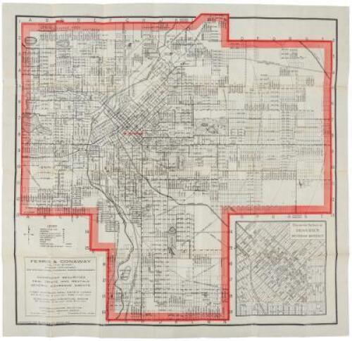 [Untitled map of Denver,Colorado]
