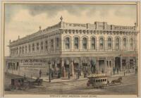 An Original Lithograph of Spring's Great American Cheap Store
