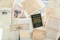 Large lot of ephemera from the collection of Calvin Otto