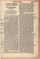 The Gospell of saincte Marke - from the Great Bible of 1566