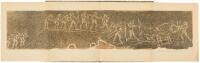 Frijoles Canyon Pictographs. Recorded in woodcuts and hand printed by Gustave Baumann