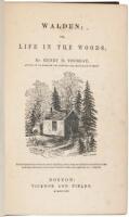 Walden; Or, Life in the Woods