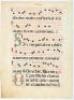 3 Antiphonal Leaves from the Book of Psalms