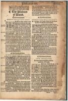 The Psalmes of Dauid - from the Great Bible of 1566