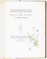 Little Journeys Made to the Homes of Ruskin and Turner