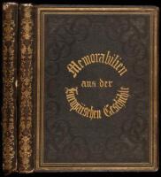 Memorabilien aus der europ&auml;ischen Geschichte f&uuml;r anziehende Weltbegebenheiten, ausgezeichnete Grossthaten, W&uuml;rdigung der Verdienste von ber&uuml;hmten M&auml;nnern, etc. Aus mehreren Jahrhunderten gesammelt und mit Original-Federzeichnungen von Professor Nep. Geige