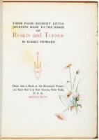 Little Journeys Made to the Homes of Ruskin and Turner