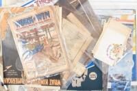 Large lot of ephemera from the collection of Calvin Otto