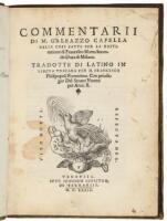 Commentarii .. Delle Cose Fatte per la Restitutione di Francesco Sforza Secondo Duca di Milano.