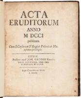 Analysis Magni Problematis Isoperimetrici [in]: Acta Eruditorum Anno MDCCI Publicata