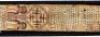 Ethiopian Coptic scroll, hand-written in the Ge&rsquo;ez script, with two gouache paintings - 4