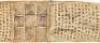 Ethiopian Coptic scroll, hand-written in the Ge&rsquo;ez script, with two gouache paintings - 5
