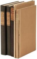 Four titles, three of them printed or designed by Bruce Rogers, and one about his work
