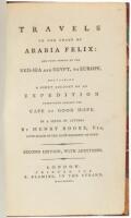 Travels to the Coast of Arabia Felix: And from thence by the Red-Sea and Egypt, to Europe. Containing a short account of an Expedition undertaken against the Cape of Good Hope. In a series of letters...