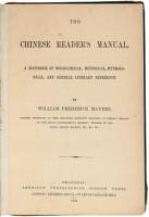 The Chinese Reader's Manual: A handbook of biographical, historical, mythological, and general literary reference